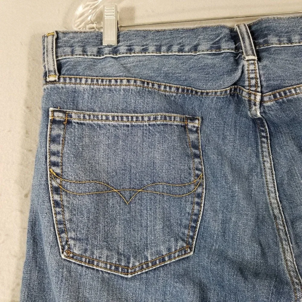 Polo Ralph Lauren jeans men's 36 x 30 Varick slim straight blue denim pants‎